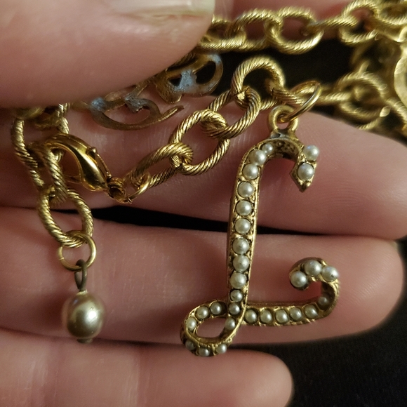 New Miss Ellie NYC Pearl Love Charm Bracelet. - Picture 7 of 16